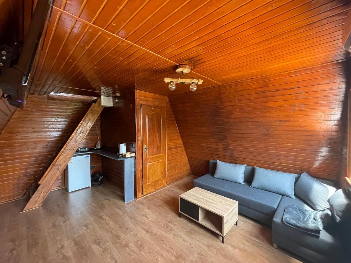 Cabana Tip A La 300 M De Castel Hunedoara Eksteriør billede