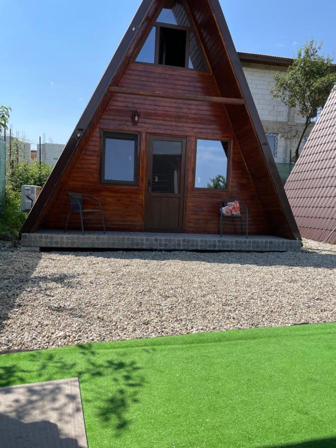 Cabana Tip A La 300 M De Castel Hunedoara Eksteriør billede