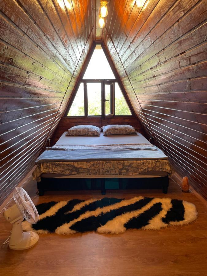 Cabana Tip A La 300 M De Castel Hunedoara Eksteriør billede
